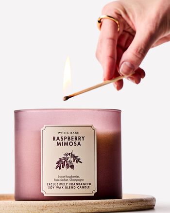 Nến 3 Bấc Raspberry Mimosa 3-Wick Candle 3-Wick Candle