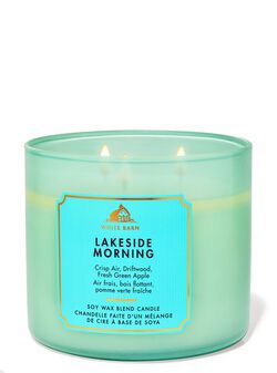 Nến 3 Bấc Lakeside Morning 3-Wick Candle