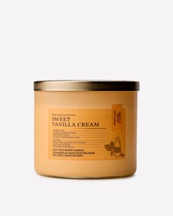 Nến 3 Bấc Sweet Vanilla Cream 3-Wick Candle image number null