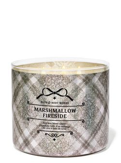Nến 3 Bấc Marshmallow Fireside 3-Wick Candle