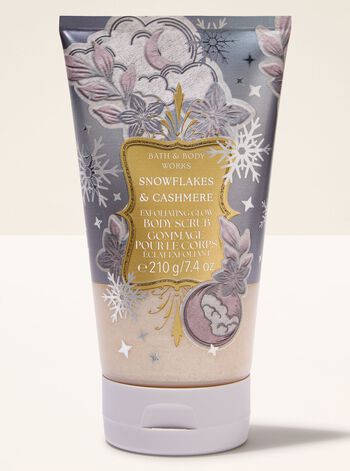 Tẩy Tế B&agrave;o Chết Dưỡng S&aacute;ng Da  Snowflakes & Cashmere Exfoliating Glow Body Scrub Exfoliating Glow Body Scrub