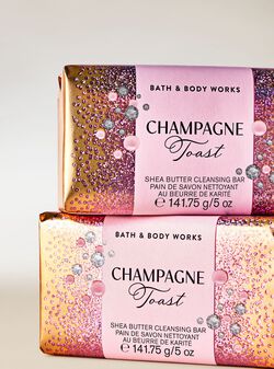 X&agrave; Ph&ograve;ng Cục Champagne Toast Shea Butter Cleansing Bar image number null