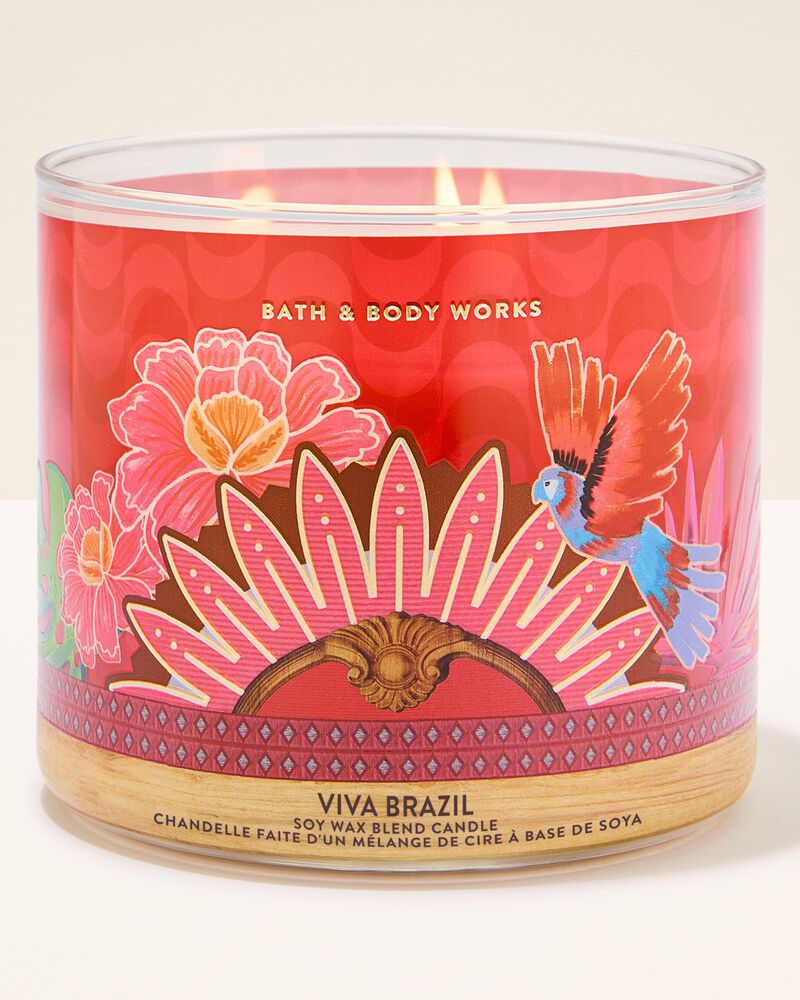 Nến 3 Bấc Viva Brazil 3-Wick Candle 3-Wick Candle