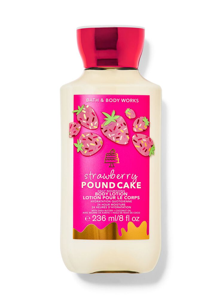 Sữa Dưỡng Thể Strawberry Pound Cake Body Lotion Sữa Dưỡng Thể