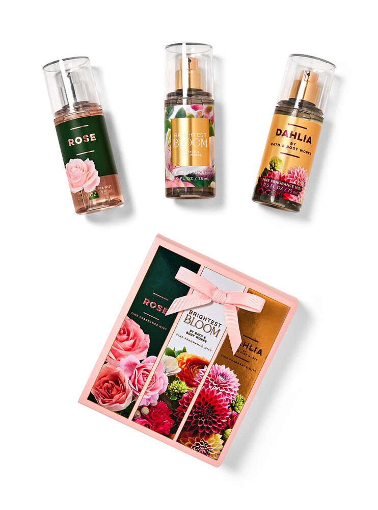 Bộ Xịt Thơm Cao Cấp Mini Size Bouquets Mini Fine Fragrance Mist Set Bộ Qu&agrave; Tặng