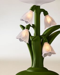 Gi&aacute; Đỡ Nến Snowdrop Dream Light-Up Pedestal Candle Holder image number null