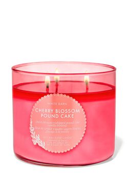 Nến 3 Bấc Cherry Blossom Pound Cake 3-Wick Candle