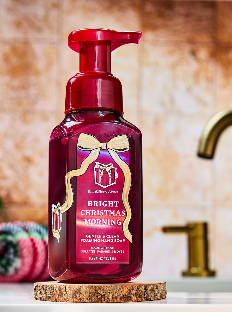 Nước Rửa Tay Tạo Bọt L&agrave;m Sạch & Dịu Nhẹ Bright Christmas Morning Gentle & Clean Foaming Hand Soap Gentle & Clean Foaming Hand Soap