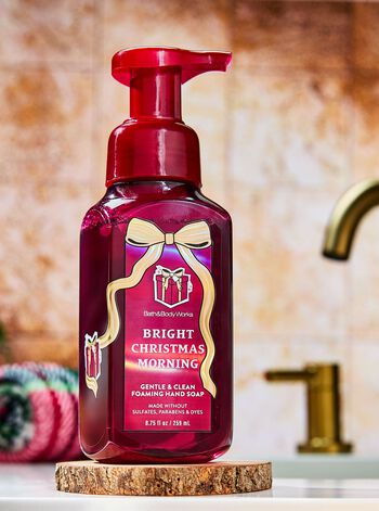Nước Rửa Tay Tạo Bọt L&agrave;m Sạch & Dịu Nhẹ Bright Christmas Morning Gentle & Clean Foaming Hand Soap Gentle & Clean Foaming Hand Soap