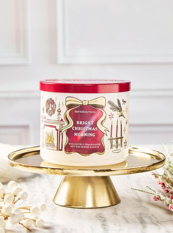 Nến 3 Bấc Bright Christmas Morning 3-Wick Candle 3-Wick Candle