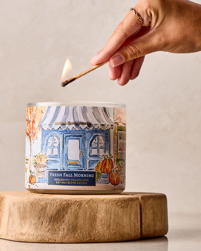 Nến 3 Bấc Fresh Fall Morning 3-Wick Candle 3-Wick Candle