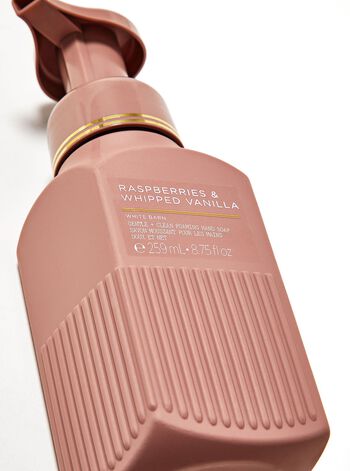 Xà phòng rửa tay tạo bọt nhẹ dịu & sạch Raspberries & Whipped Vanilla Gentle & Clean Foaming Hand Soap Nước Rửa Tay Tạo Bọt