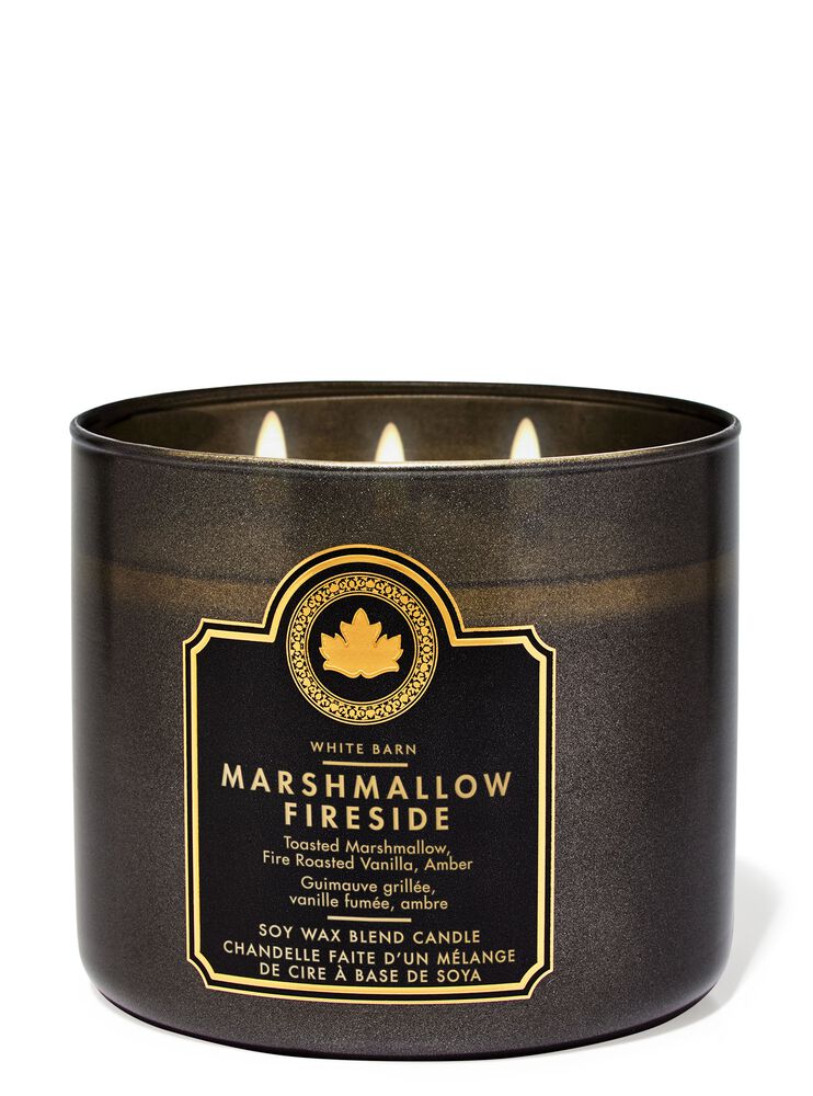 Marshmallow Fireside 3-Wick Candle Nến 3 Bấc