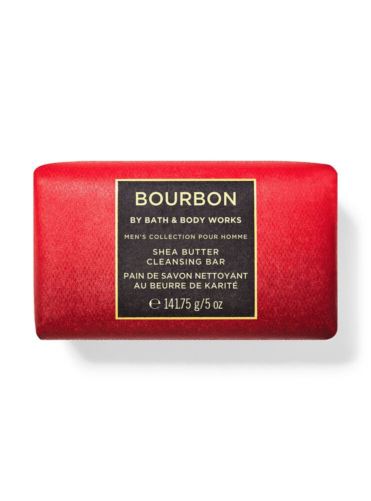 Xà Phòng Cục Bơ Hạt Mỡ Bourbon Shea Butter Cleansing Bar Xà Phòng Cục