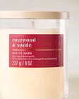 Nến 1 Bấc Rosewood & Suede Single Wick Candle image number null