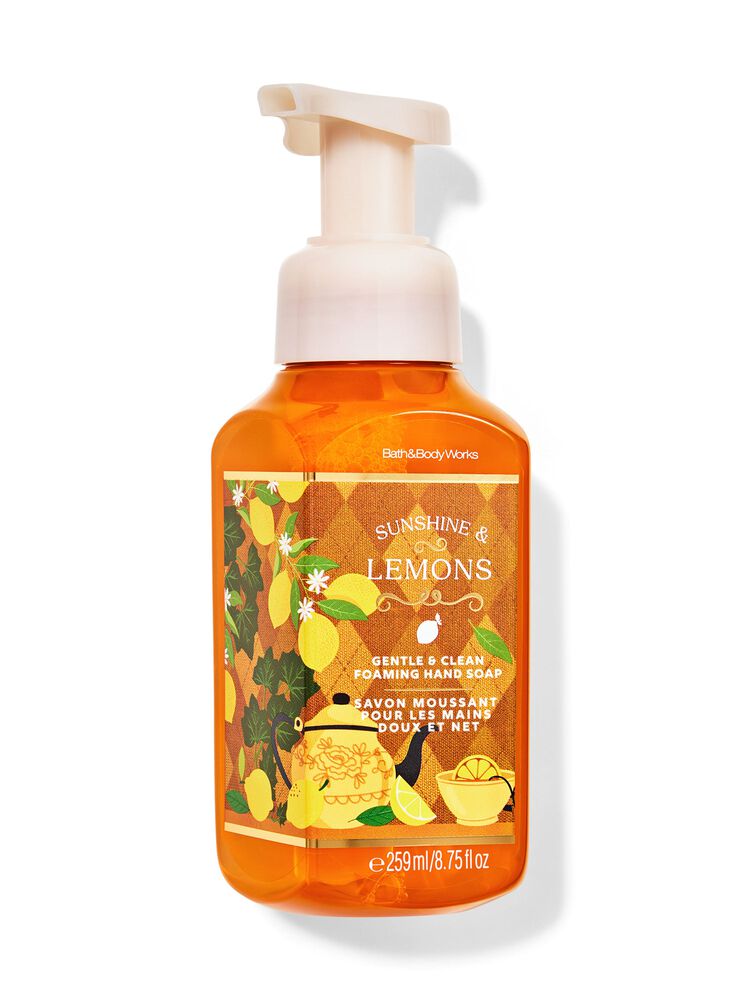 Sunshine & Lemons Gentle & Clean Foaming Hand Soap Xà Phòng Rửa Tay Làm Sạch Tạo Bọt Dịu Nhẹ