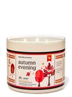 Nến 3 Bấc Autumn Evening 3-Wick Candle image number null