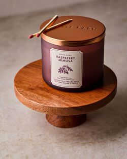 Nến 3 Bấc Raspberry Mimosa 3-Wick Candle image number null