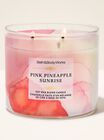 Pink Pineapple Sunrise 3-Wick Candle image number null