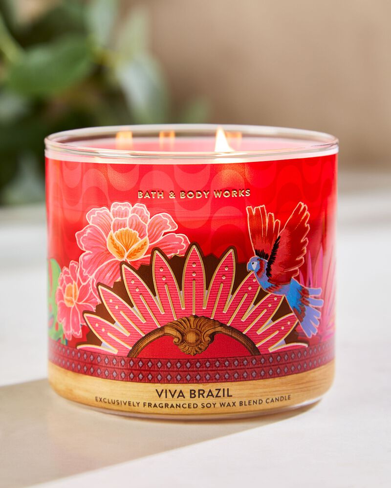 Nến 3 Bấc Viva Brazil 3-Wick Candle 3-Wick Candle