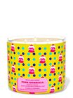 Nến 3 Bấc Pink Gumball 3-Wick Candle image number null
