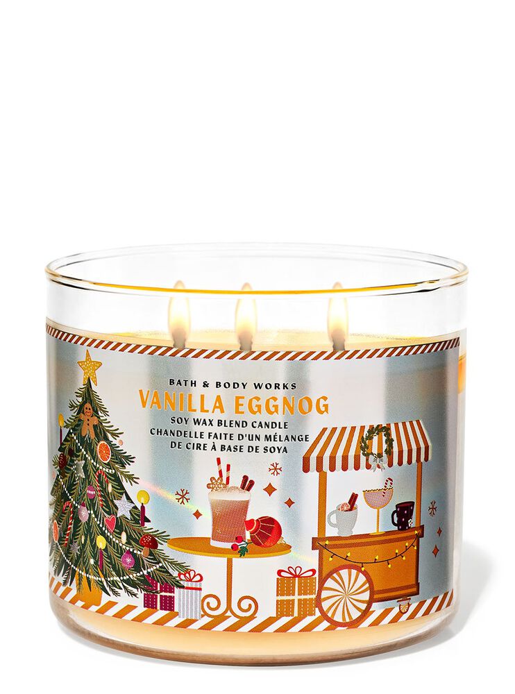 Vanilla Eggnog 3-Wick Candle 3-Wick Candle