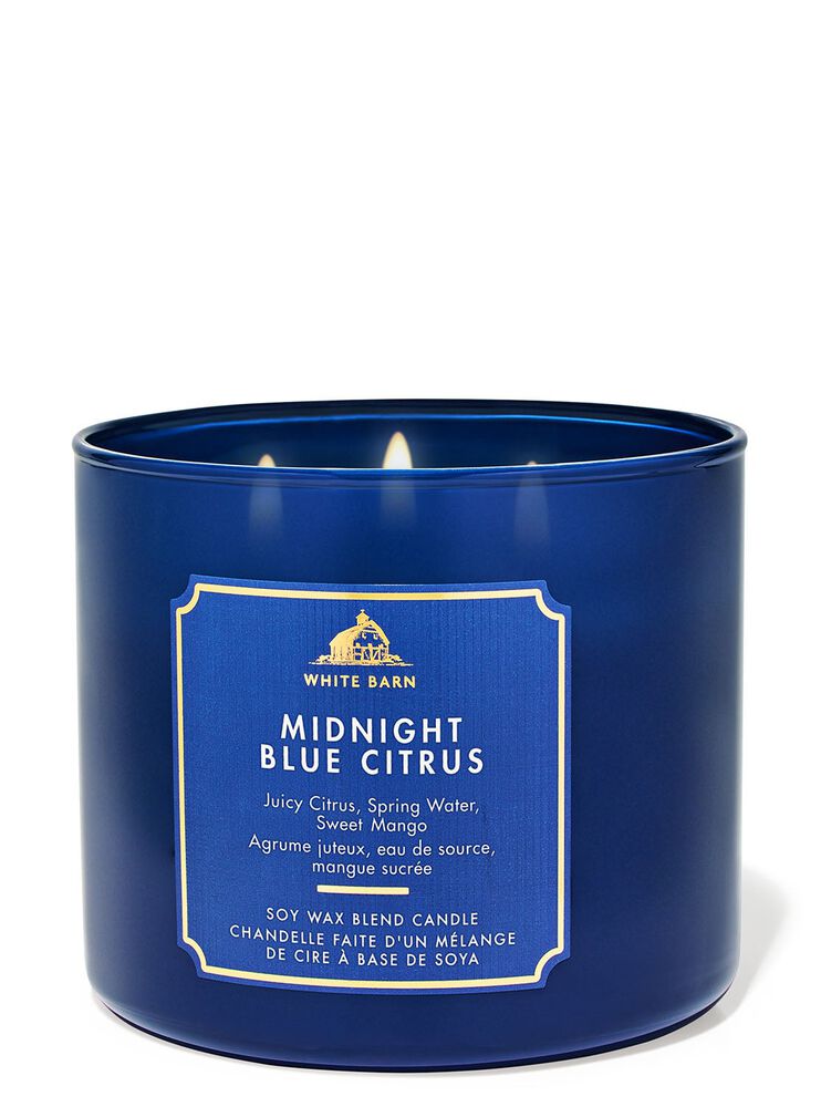 Midnight Blue Citrus 3-Wick Candle 3-Wick Candle