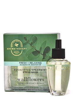 Tinh Dầu X&ocirc;ng Ph&ograve;ng (bộ 2 c&aacute;i) Eucalyptus Spearmint Wallflowers Fragrance Refills, 2-Pack