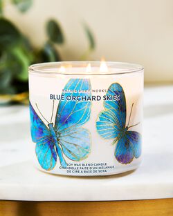 Nến 3 Bấc Blue Orchard Skies 3-Wick Candle image number null