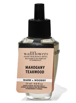 Tinh Dầu Xông Phòng Mahogany Teakwood Wallflowers Fragrance Refill