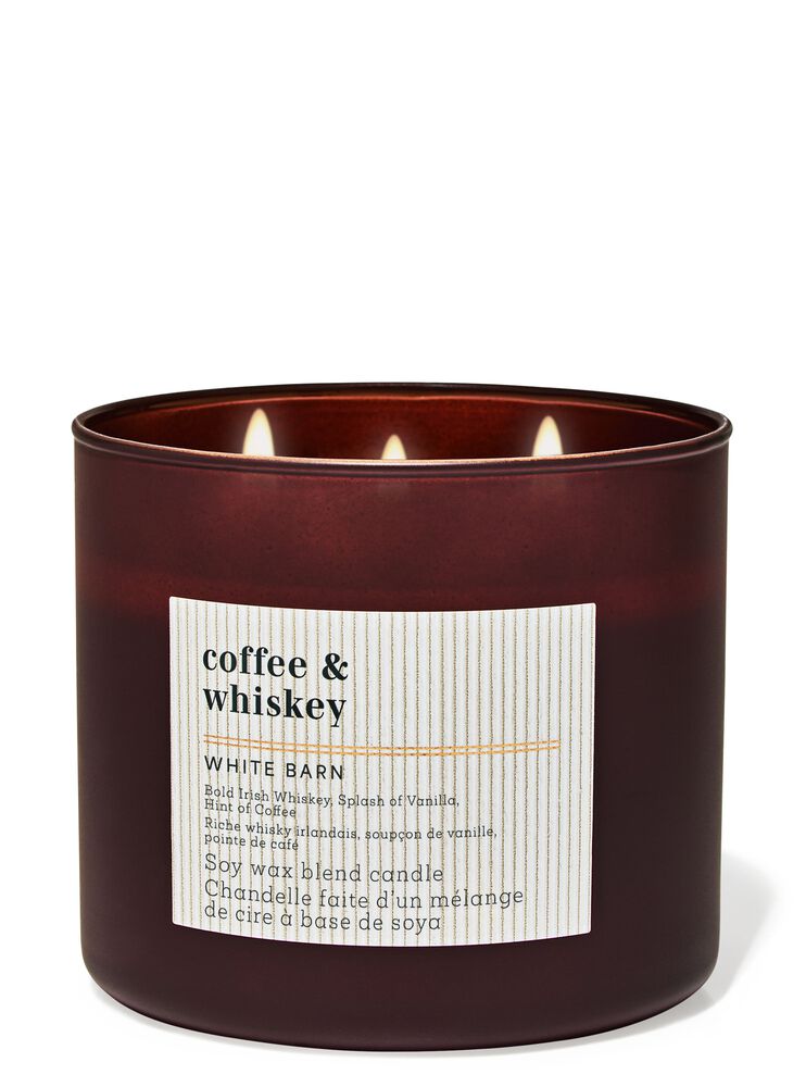 Nến 3 Bấc Coffee & Whiskey 3-Wick Candle Nến 3 Bấc