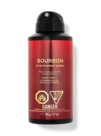 Bourbon Body Spray Xịt cơ thể Bourbon Body Spray