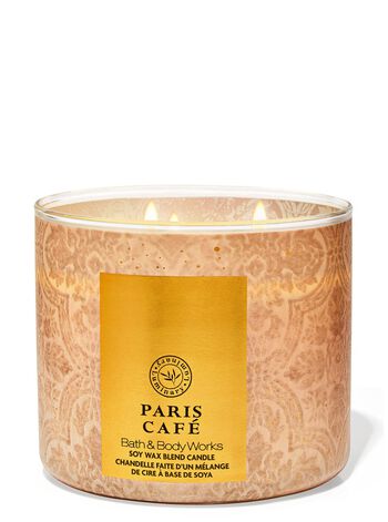 Paris Caf&eacute; 3-Wick Candle Paris Café 3-Wick Candle