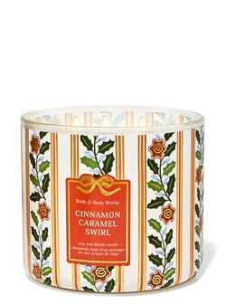 Nến 3 Bấc Cinnamon Caramel Swirl 3-Wick Candle