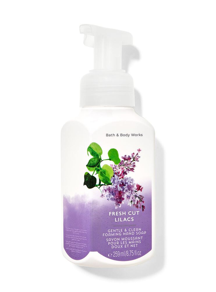 Nước Rửa Tay Tạo Bọt L&agrave;m Sạch & Dịu Nhẹ Fresh Cut Lilacs Gentle & Clean Foaming Hand Soap Nước Rửa Tay Tạo Bọt