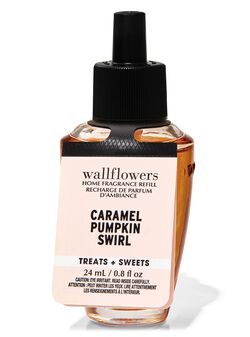 Tinh Dầu X&ocirc;ng Ph&ograve;ng Caramel Pumpkin Swirl Wallflowers Fragrance Refill