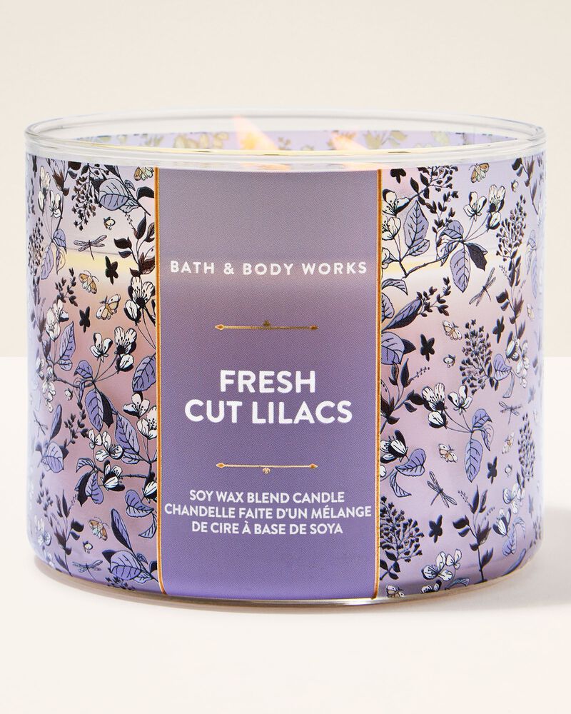 Nến 3 Bấc Fresh Cut Lilacs 3-Wick Candle 3-Wick Candle