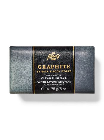 Graphite Shea Butter Cleansing Bar B&aacute;nh X&agrave; Ph&ograve;ng Bơ Hạt Mỡ
