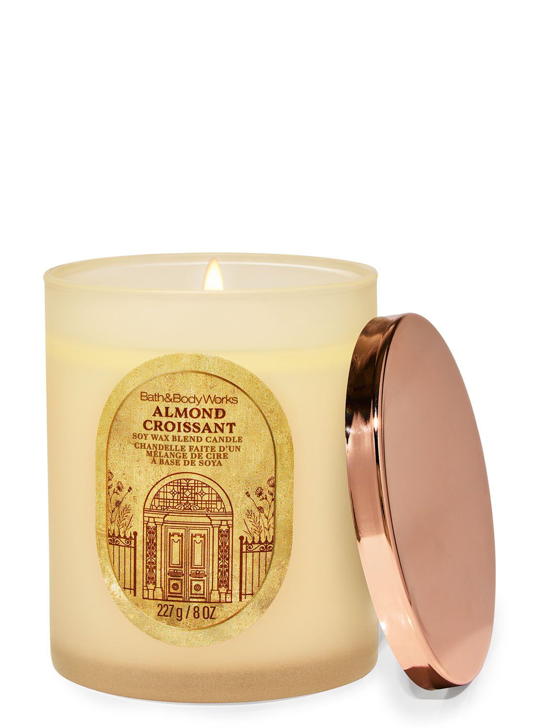 Shop Almond Croissant Single Wick Candle | Bath & Body Works Vietnam