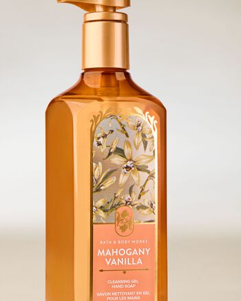 Nước Rửa Tay Dạng Gel Mahogany Vanilla Cleansing Gel Hand Soap Cleansing Gel Hand Soap