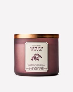 Nến 3 Bấc Raspberry Mimosa 3-Wick Candle image number null