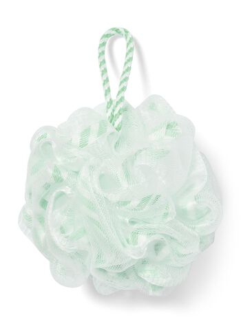 Green Gingham Loofah Bath Sponge Bông tắm lưới  Loofah Bath Sponge