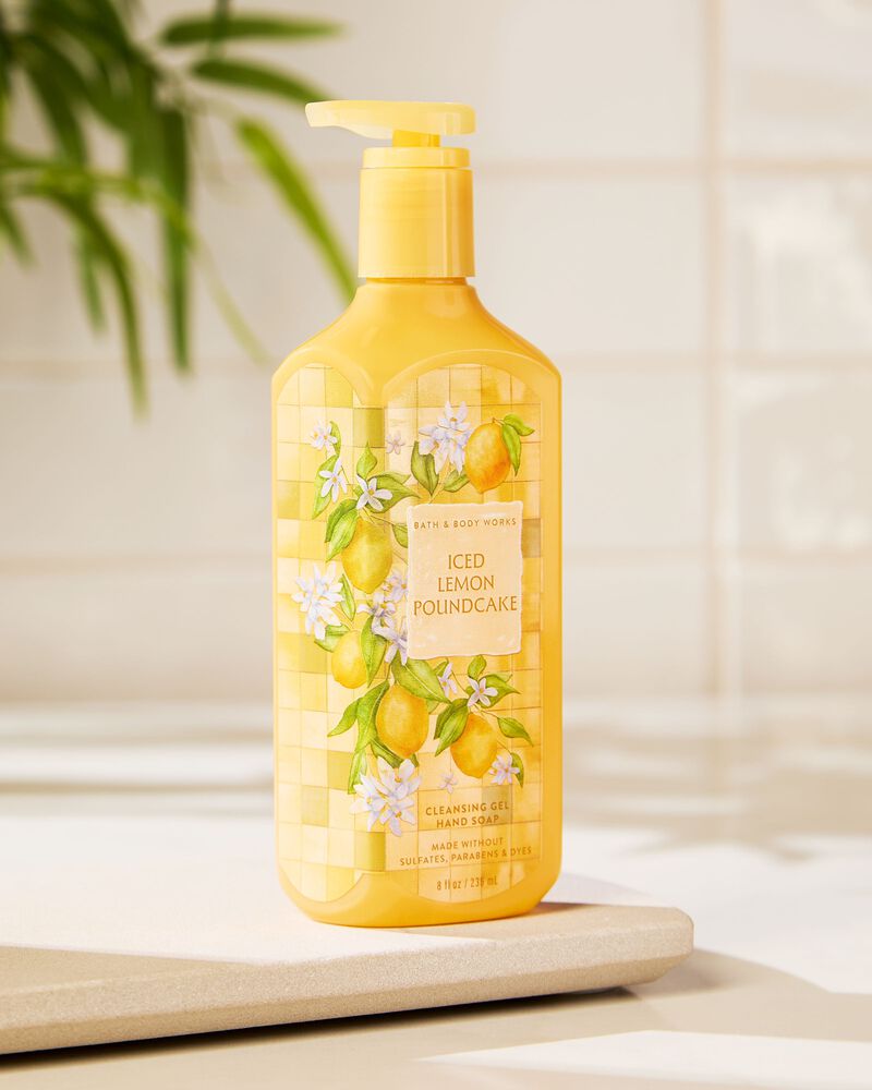 Nước Rửa Tay Dạng Gel Iced Lemon Pound Cake Cleansing Gel Hand Soap Cleansing Gel Hand Soap