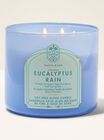 Nến 3 Bấc Eucalyptus Rain 3-Wick Candle image number null
