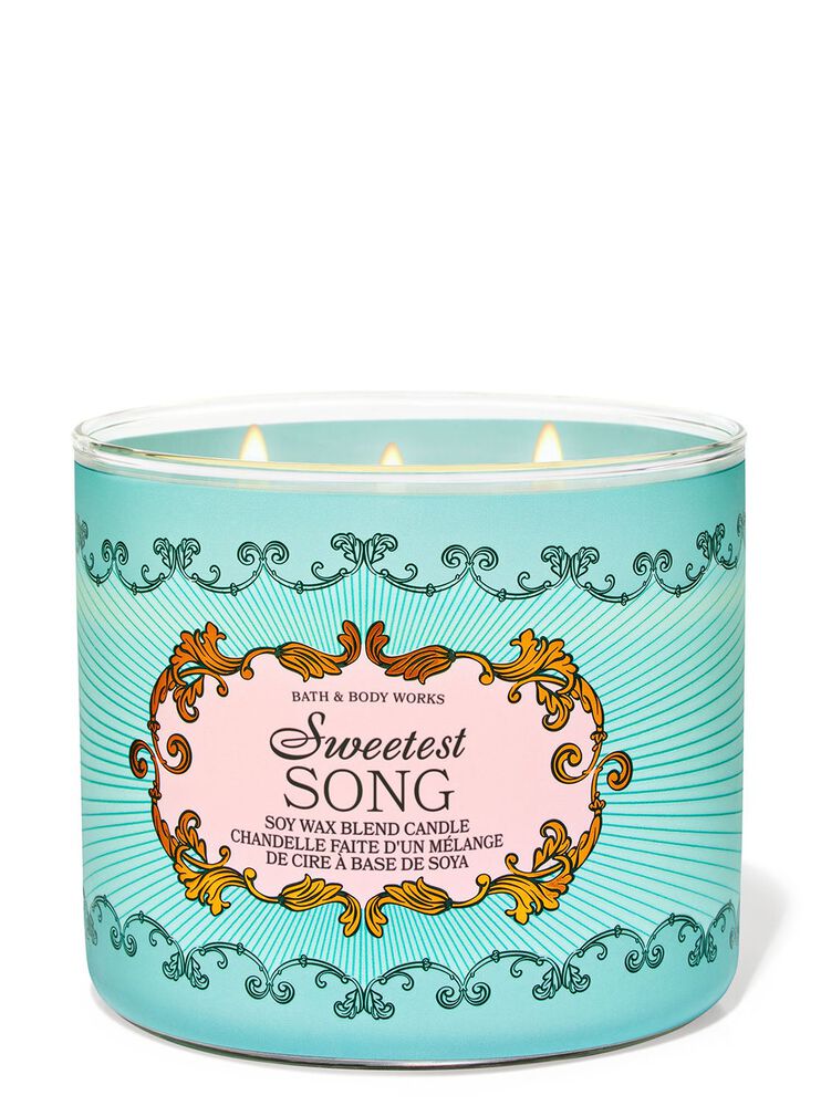 Nến 3 Bấc Sweetest Song 3-Wick Candle Nến 3 Bấc