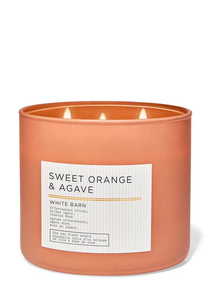 Sweet Orange & Agave 3-Wick Candle 3-Wick Candle