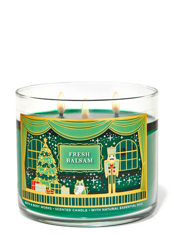 Fresh Balsam 3-Wick Candle Nến 3 tim Fresh Balsam 3-Wick Candle