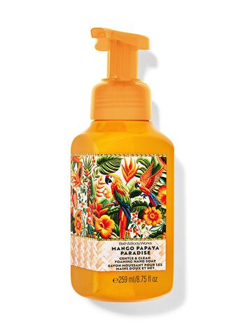 Mango Papaya Paradise Gentle & Clean Foaming Hand Soap Xà phòng rửa tay tạo bọt nhẹ dịu & sạch