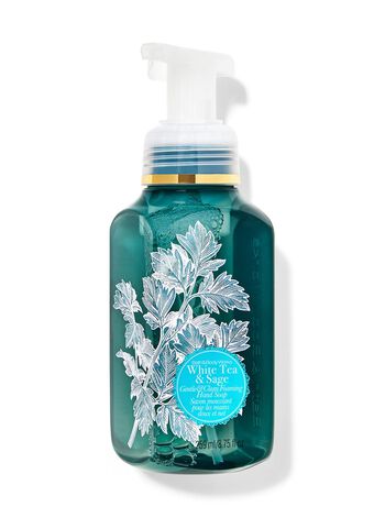 White Tea & Sage Gentle & Clean Foaming Hand Soap X&agrave; Ph&ograve;ng Rửa Tay L&agrave;m Sạch Tạo Bọt Dịu Nhẹ