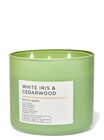 Nến 3 Bấc White Iris & Cedarwood 3-Wick Candle image number null